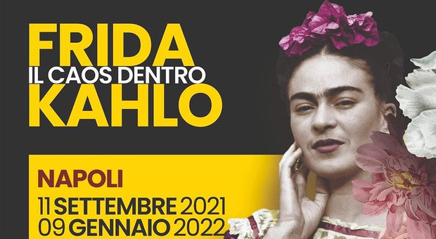 Napoli, tutto pronto per "Frida Kahlo, il Caos Dentro": a Palazzo Fondi dall'11 settembre al 9 gennaio