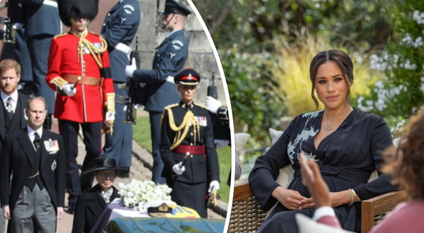 Meghan Markle, i funerali del principe Filippo 'battono' l'intervista a Oprah Winfrey: milioni di persone incollate alla tv