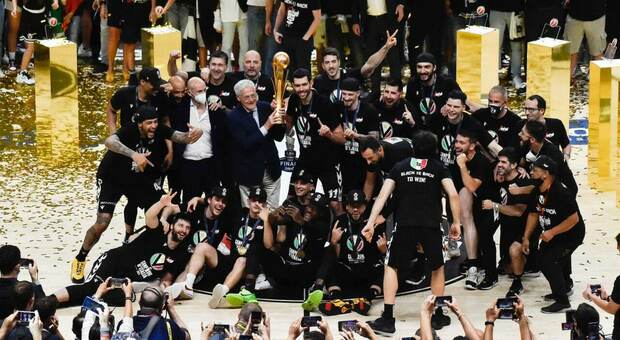 Il patron della Virtus Bologna, campione d'Italia di pallacanestro, Massimo Zanetti, trevigiano e numero uno della Segafredo