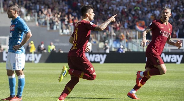 immagine Roma-Napoli, le foto della partita