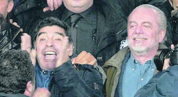 Maradona, l'addio di De Laurentiis: «Ora serie tv sugli anni a Napoli»