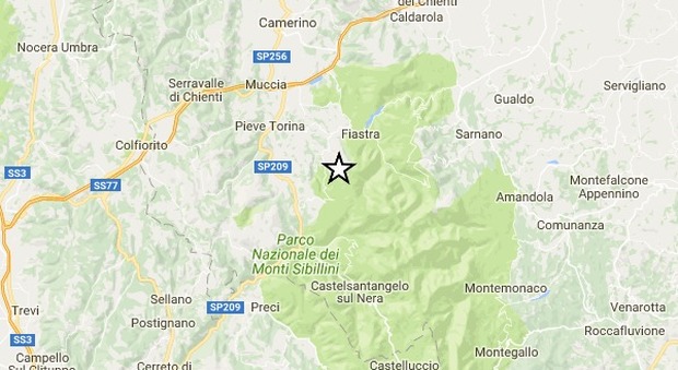 Nuove scosse in nottata tra Umbria e Marche: la più forte di magnitudo 4.6