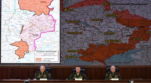 Come (e quando) finirà la guerra? Mosca prepara la via d’uscita: «Donbass unito alla Crimea»