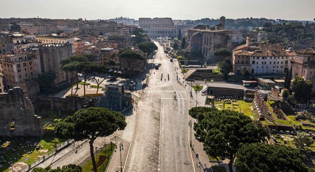 Coronavirus, a Roma 47 nuovi casi (123 nel Lazio). D'Amato: «Trend contagi in frenata in frenata al 2,5%»