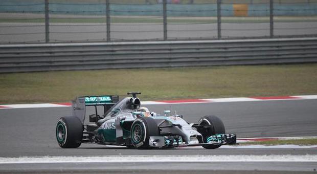Lewis Hamilton a Shanghai (La Presse)