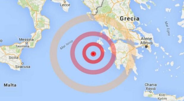 Terremoto nel Mar Ionio, scossa di 4.7 sentita anche in Sicilia e Puglia