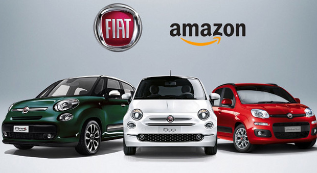 La gamma Fiat acquistabile su Amazon