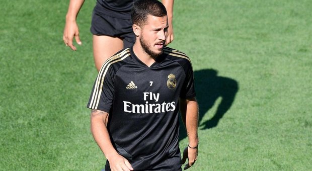 Real Madrid, infortunio muscolare per Hazard, è out per alcune settimane
