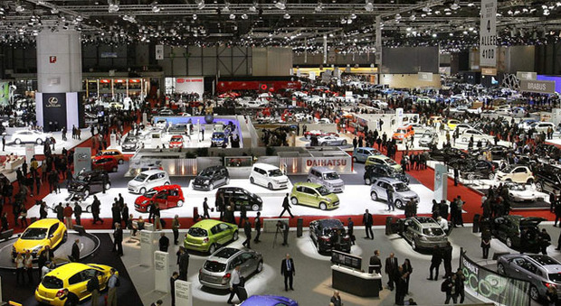 Un'immagine dell'edizione 2014 del Salone dell'auto di Parigi