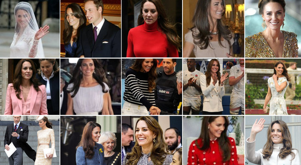 Kate Middleton (domani) compie 42 anni, dall'abito da sposa di Alexander McQueen al pied de poule di Zara "reciclato": i 15 outfit iconici (da copiare)