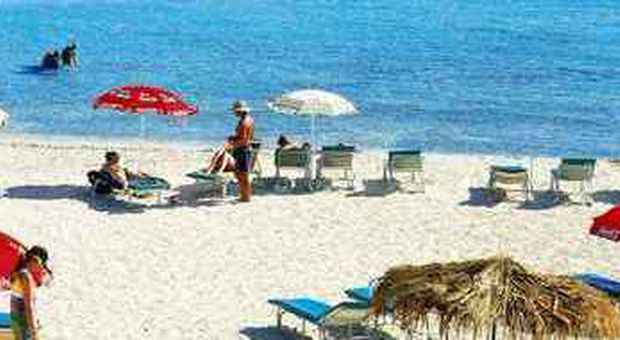 La spiaggia di Agia Napa, in Turchia