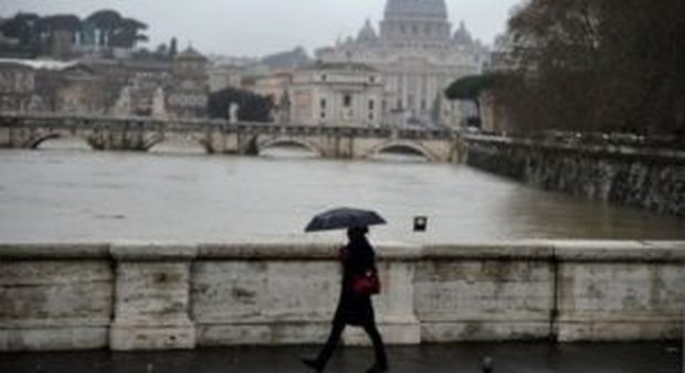 Lazio, allerta maltempo: da oggi 48 ore di pioggia e vento