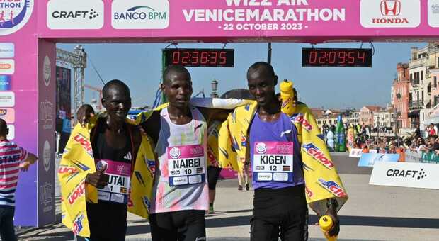 I vincitori della Venice Marathon