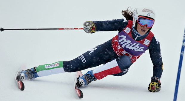 Federica Brignone, ad Aspen podio da leader: vince la Gut ma l'azzurra è in testa al mondiale