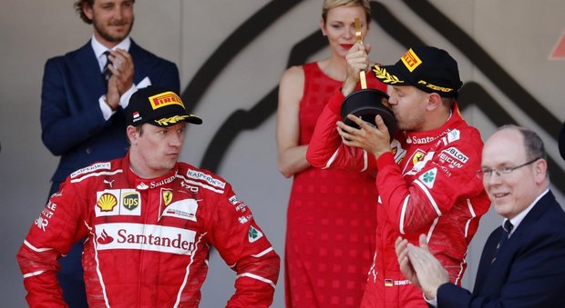 Le due Ferrari davanti a tutti a Montecarlo