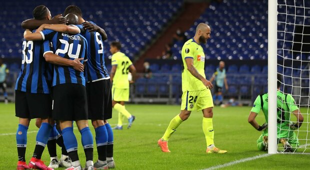 Inter-Getafe 2-0: Lukaku più Eriksen, i nerazzurri ai quarti di Europa League