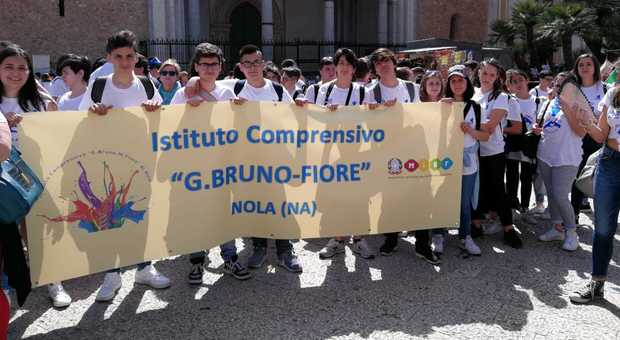 #PalermoChiamaItalia, gli alunni della Bruno-Fiore di Nola in Sicilia per ricordare Falcone e Borsellino