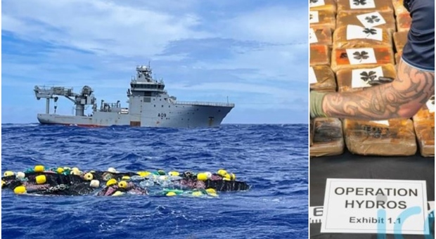 Cocaina “galleggiante” trovata nell'Oceano Pacifico, vale 300 milioni di euro. «Sul mercato australiano sarebbe durata un anno»