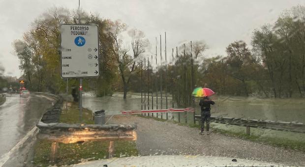 Emergenza maltempo nel Pordenonese, torrente esonda: Valcellina isolata