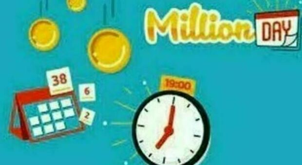 Million Day, l'estrazione dei cinque numeri vincenti di oggi giovedì 26 agosto 2021