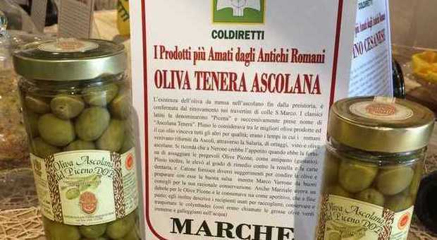 L'oliva tenera ascolana risulta essere tra i cibi più amati ​degli antichi romani