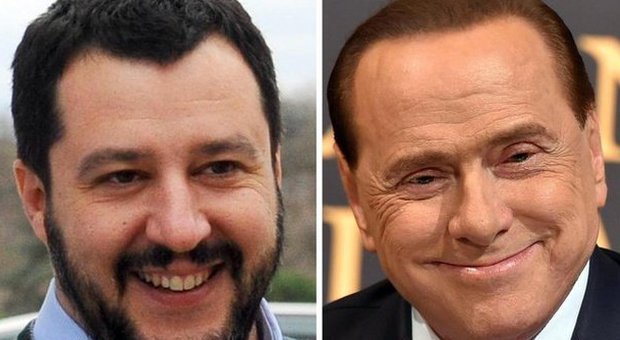 Salvini sfida Berlusconi: primarie per battere Renzi