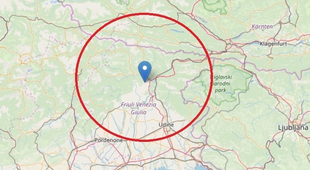 Torna a tremare il Friuli: terremoto di magnitudo 3.9 a Cavazzo Carnico