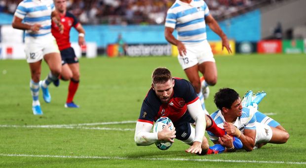 Rugby, Argentina subito in rosso, l'Inghilterra l'abbatte 39-10 e va ai quarti