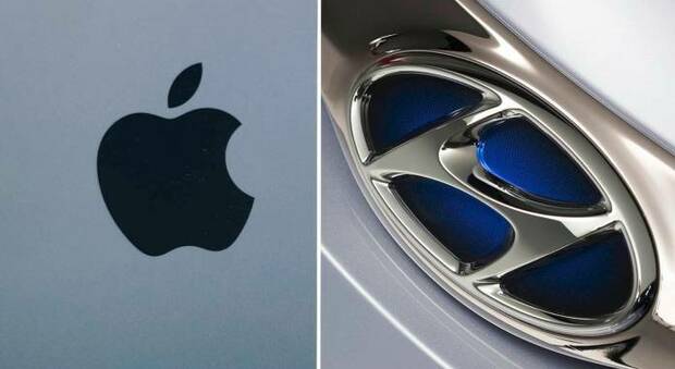 Simboli Apple e Hyundai