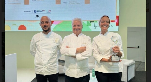 Roma, Marta Boccanera e Felice Venanzi sono i migliori pasticceri al mondo: Iginio Massari premia “Gruè”