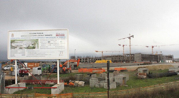 I lavori iniziati per il nuovo ospedale di Taranto