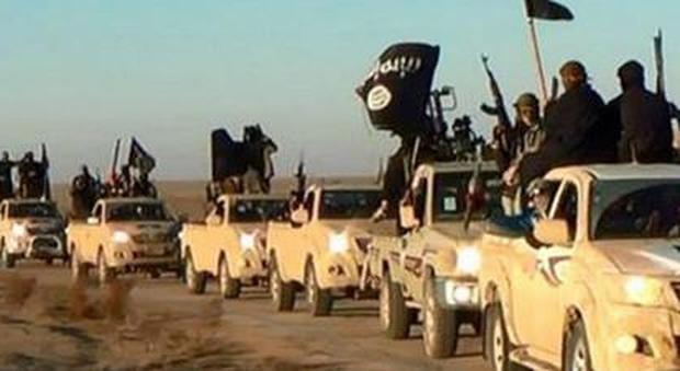 Carovana combattenti dell'Isis