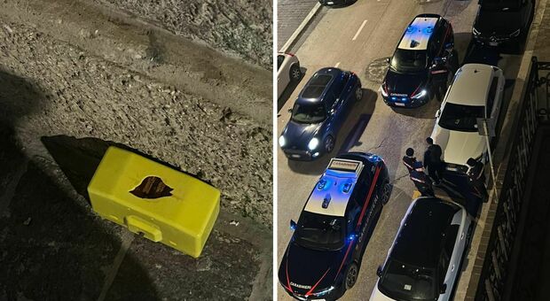 Allarme bomba in centro a Macerata: non è un ordigno ma comune batteria. Gli artificieri la fanno brillare lo stesso