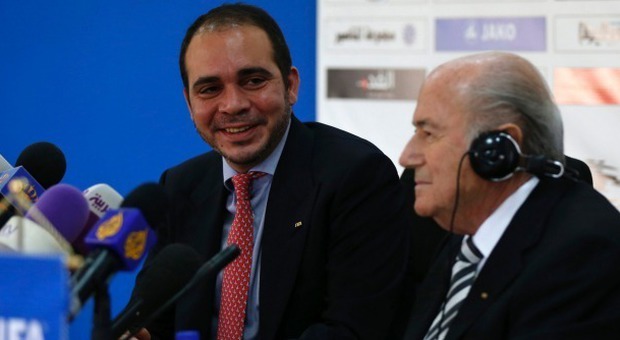Ali bin Al Hussein e Blatter