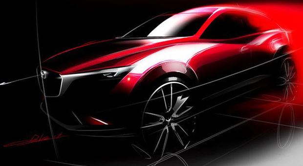 Ecco un'anticipazione di come sarà il Suv compatto CX-3 di Mazda
