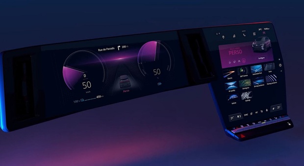 LG porta sulle Renault Mégane elettriche il suo innovativo sistema di infotainment