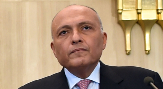 Il ministro Sameh Shoukry