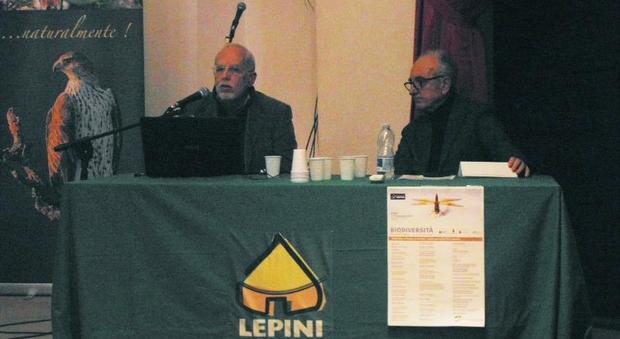 Alberto Budoni (a sinistra) e il direttore della Compagnia dei Lepini, Fabrizio Di Sauro