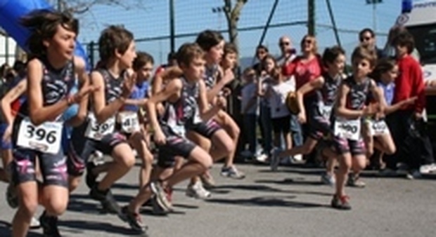 Il triathlon anche tra i giovanissimi con una gara agli impianti di Casoni