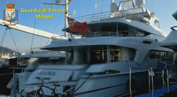 Lo yacht da 30 milioni sequestrato all'imprenditore Paolo Fassa