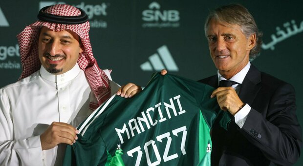 Mancini nuovo allenatore dell'Arabia Saudita