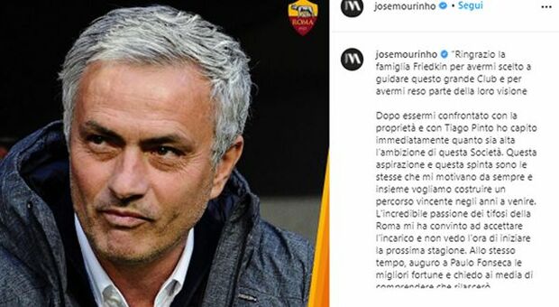 José Mourinho nuovo allenatore della Roma: titoli in volo a Piazza Affari (+21%)