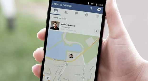 Nearby Friends, la app di Facebook che localizza gli amici più vicini