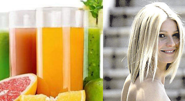 Dieta dei liquidi, - 3 chili in 3 giorni: il menù del regime alimentare anti-cellulite scelto anche da Gwyneth Paltrow
