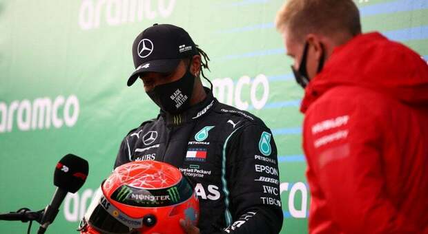 Lewis Hamilton e Michael Schumacher
