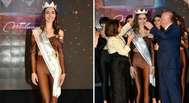 Lavinia Abate è Miss Italia 2022: ha 18 anni, è di Roma e frequenta l'ultimo anno di liceo