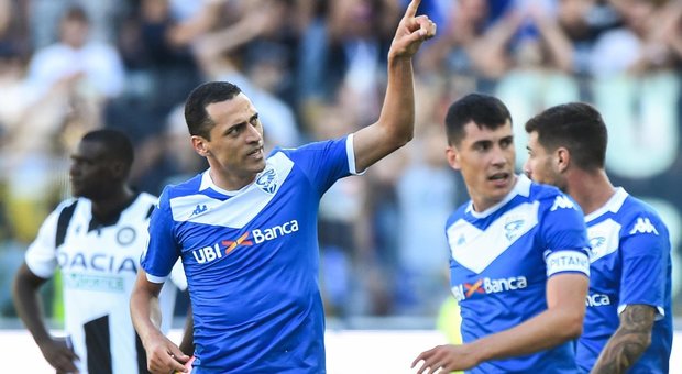 Brescia, colpo a Udine: un gol di Romulo salva Corini