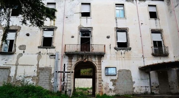 L'ex ospedale Villa Malta di Sarno