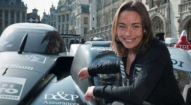 La pilotessa belga Vanina Ickx