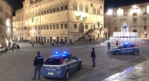 Perugia, movida blindata fino a martedì: 50 agenti schierati